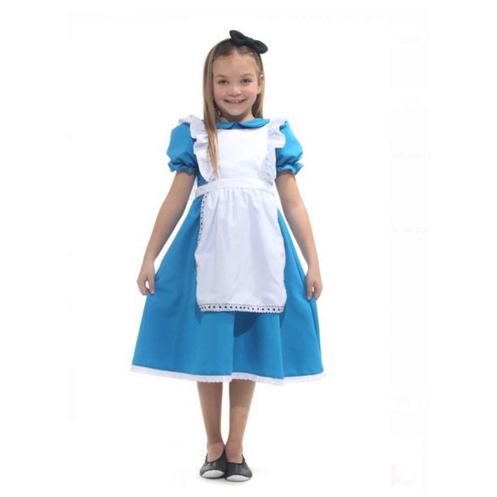 Fantasia Alice Standard Infantil Sulamericana - Fantasias Infantis