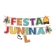 Faixa Festa Junina ou Julina Festcolor - Festa Junina