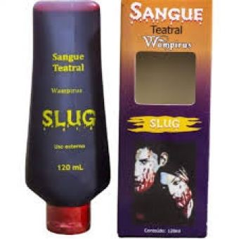 Sangue Teatral Wampirus Comestível 120ml Slug