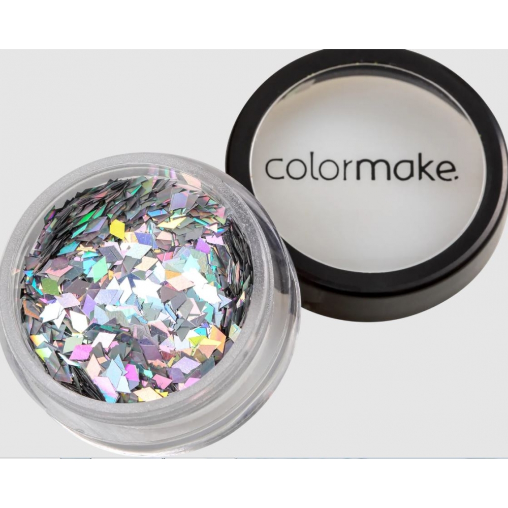 Glitter Formatos 2g Diamante Prata Colormake - Maquiagem