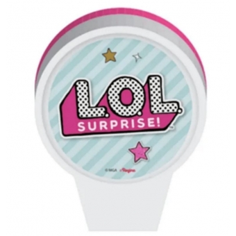 Vela de Aniversário Boneca Lol Regina Festas