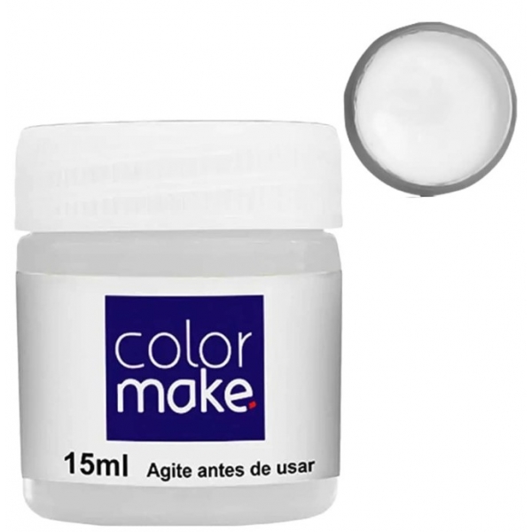 Tinta Facial Líquida 15ml Branca Colormake - Maquiagem