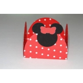 Porta Forminha Minnie Bolinhas c/30 - Temas Infantis