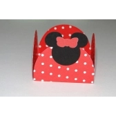 Porta Forminha Minnie Bolinhas c/30 - Temas Infantis