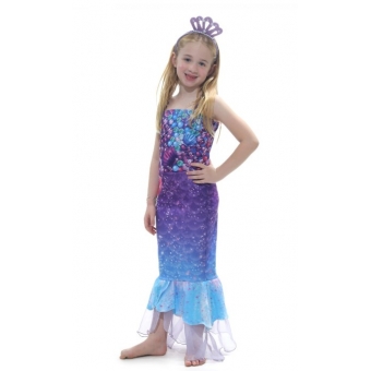 Fantasia Vestido Sereia Aquamarine Sulamericana