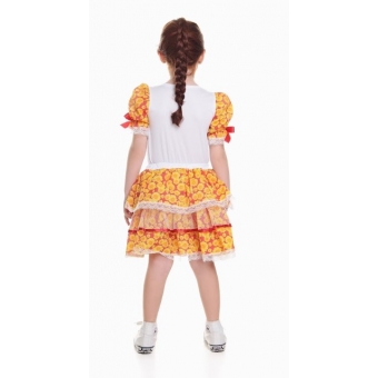 Conjunto Junino Infantil Girassol