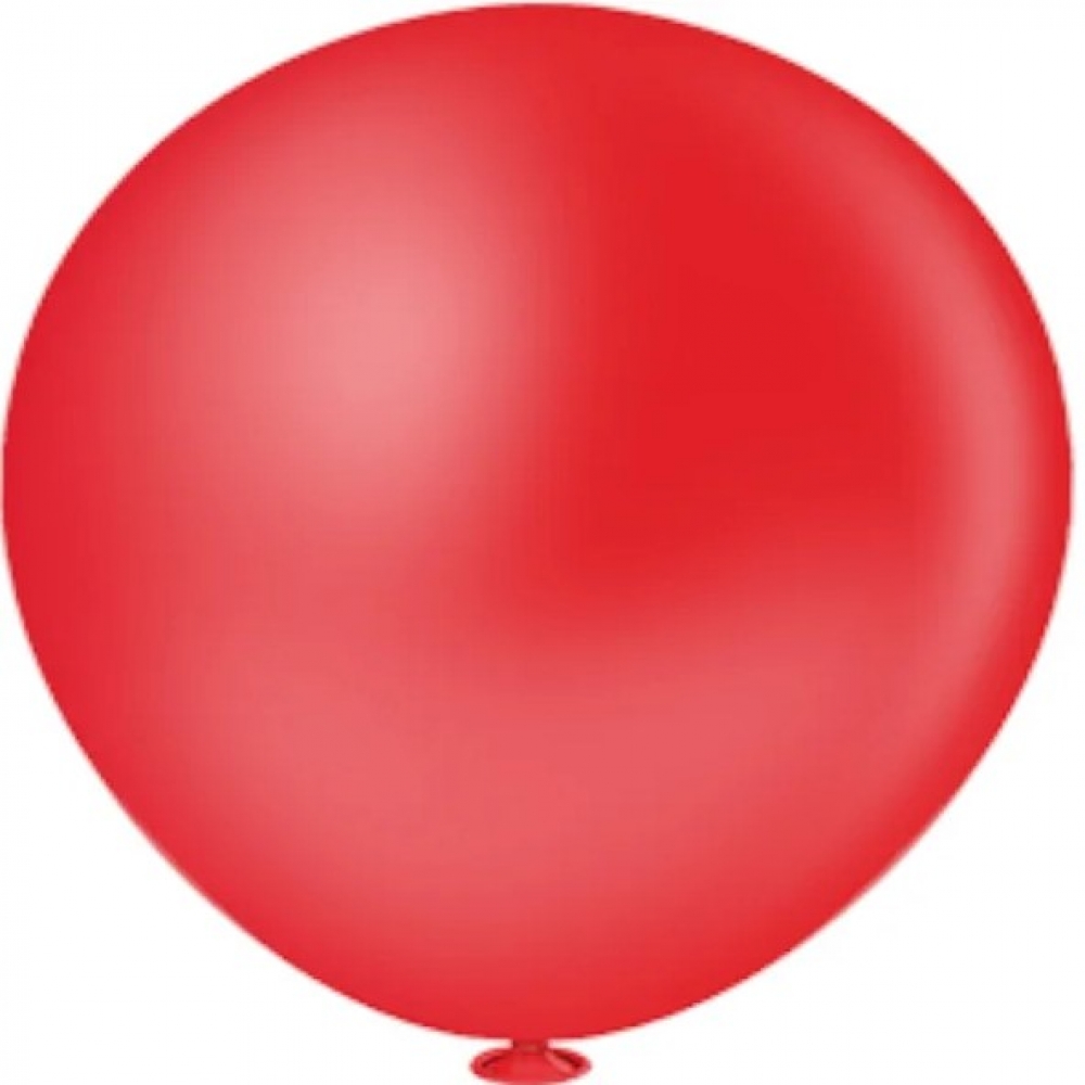 Balão Maxiball Liso Vermelho Pic Pic - Balões