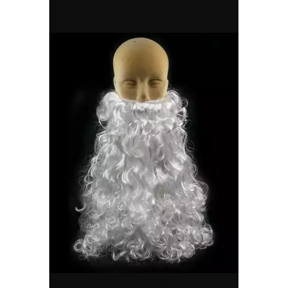 Barba Sintética Papai Noel Luxo - Natal