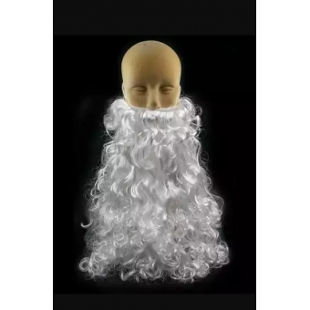 Barba Sintética Papai Noel Luxo