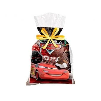 Sacola Surpresa Cars Silver c/8 Regina Festas