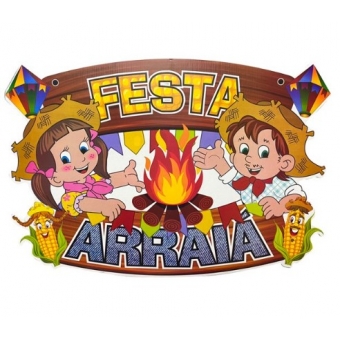 Painel Festa Do Arraiá NC Toys