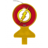 Vela Plana de Aniversário The Flash Festcolor - Tema Infantil