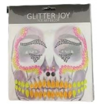 Adesivo Facial Halloween Modelo 7