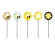 Pick Decorativo Abelhinha c/12 Cromus - Temas Infantis