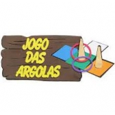 Placa Junina E.V.A Jogo das Argolas Grintoy - Festa Junina