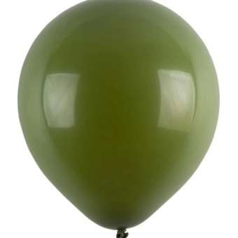 Balão 9 Liso Verde Militar c/50 Pic Pic