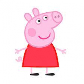 Mini Painel E.V.A Peppa Pig Piffer
