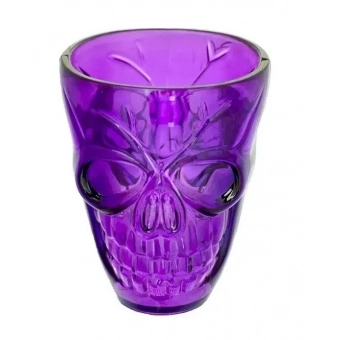 Copo Shot Halloween Caveira c/4