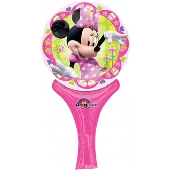 Balão Sopre e Brinque Minnie Rosa Regina Anagram