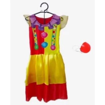 Fantasia Infantil Palhacinha Completa Master Toy