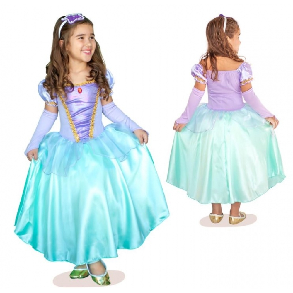 Fantasia Princesa do Mar Infantil Rei Eli Ana - Fantasias Infantis