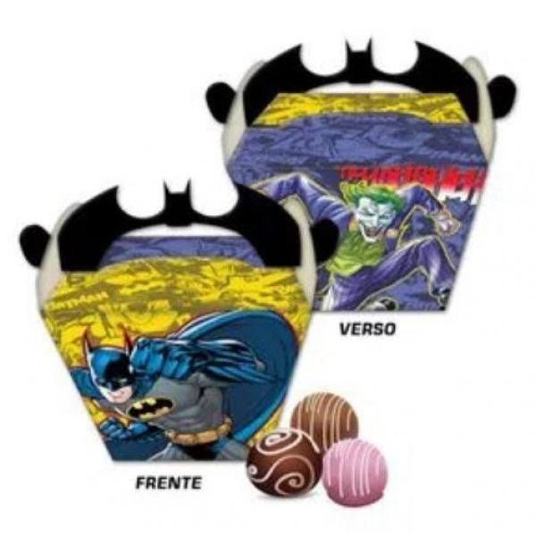 Caixa Surpresa Especial Batman c/8 Festcolor - Temas Infantis
