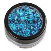 Glitter Formatos 2g Estrela Azul Colormake - Maquiagem