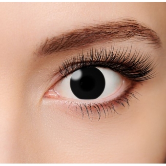 Lente de Contato Crazy Básica Preta