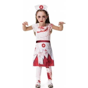Fantasia Enfermeira Zumbi Infantil Super