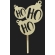 Topo de Bolo Natal Ho Ho Ho Dourado Produfest - Natal