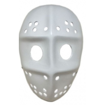 Máscara Jason Branca Fibra de Vidro