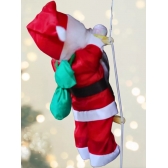 Enfeite Natal Papai Noel na Escada - Natal