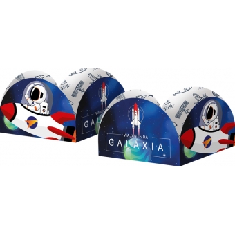 Porta Forminha Espacial c/50 Regina Festas