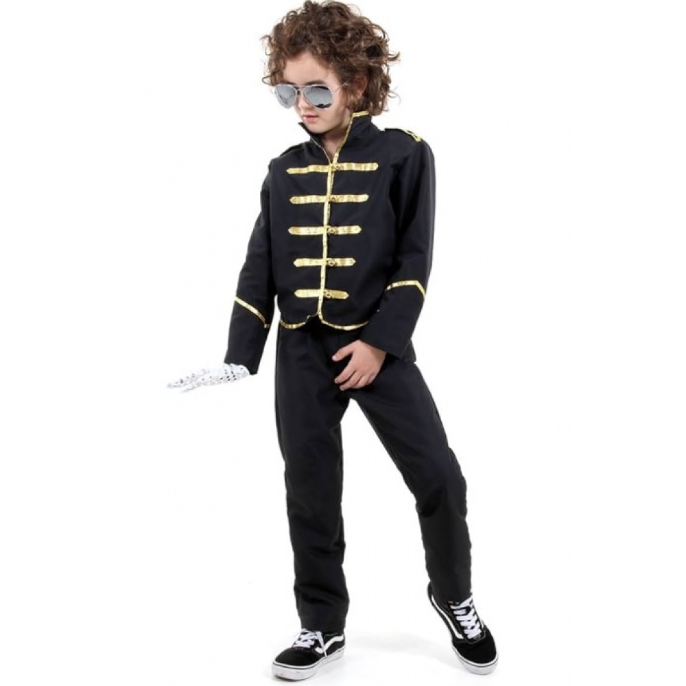 Fantasia Michael Jackson Infantil Sulamericana - Fantasias Infantis