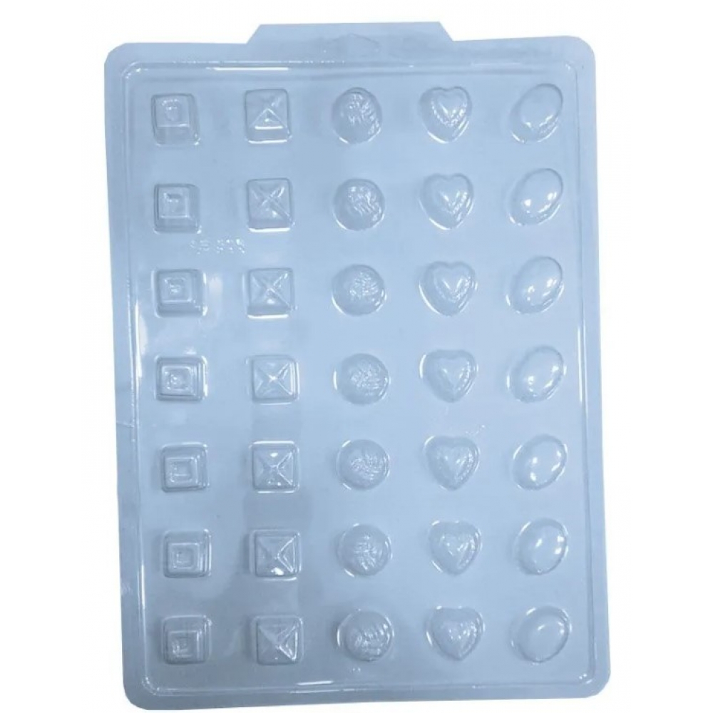 Forma Semiprofissionais Bombom Misto 10g c/35 Anelli - Páscoa