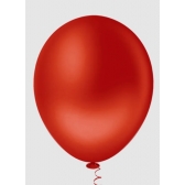 Balão 9 Liso Vermelho Romã c/50 Pic Pic - Balões