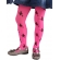 Meia 7/8 Halloween Pink Com Bruxinhas Adulto - Acessórios para fantasia