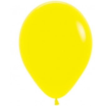 Balão 7 Liso Amarelo c/50 Pic Pic