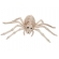 Enfeite Esqueleto Plástico de Aranha Importado - Halloween