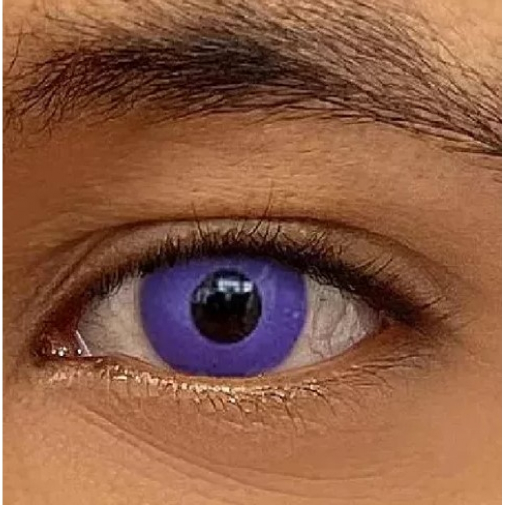 Lente de Contato Crazy Básica Violeta - Lentes de Contato