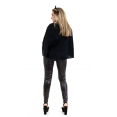 Fantasia Poncho Caveira Sulamericana - Fantasias Adulto