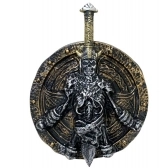 Escudo Com Espada Plástica - Acessórios para fantasia