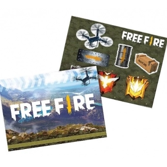 Kit Decorativo Free Fire Festcolor
