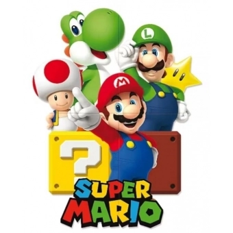 Painel Gigante Super Mário Cromus