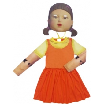 Fantasia Boneca Batatinha Frita 123 Infantil Super