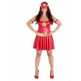 Fantasia The Flash Feminina Teen Sulamericana - Fantasias Adulto