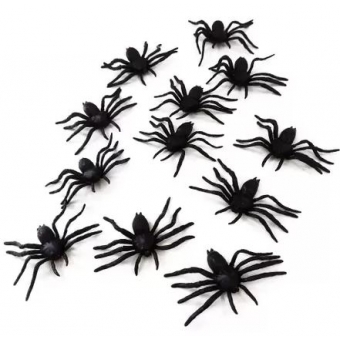 Mini Aranha Halloween c/12 Ya Plast