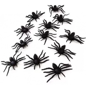 Mini Aranha Halloween c/12 Ya Plast