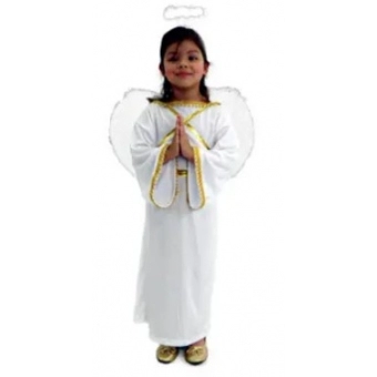 Fantasia Anjo Infantil Masquerade
