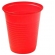 Copo Plástico 200ml Biodegradável Vermelho c/50 Trik Trik - Descartáveis